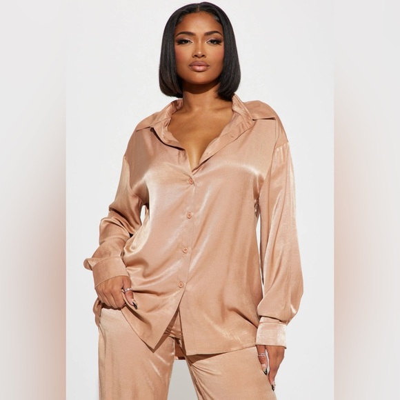 Brand New Never Worn - Satin set for parties or date night. Bundle & save :) - Picture 2 of 3